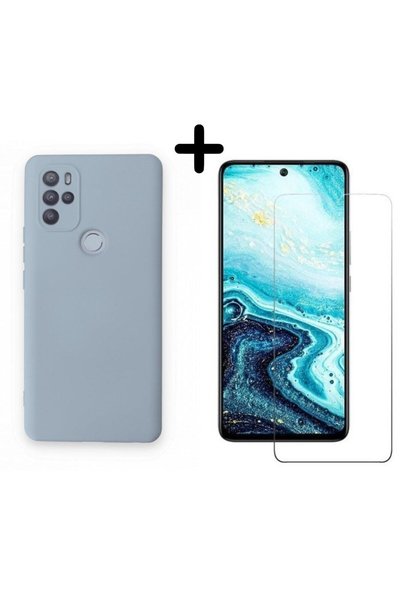 piblue Omix X300 Launch Velvet Phone Case and Tempered Glass Screen Protector