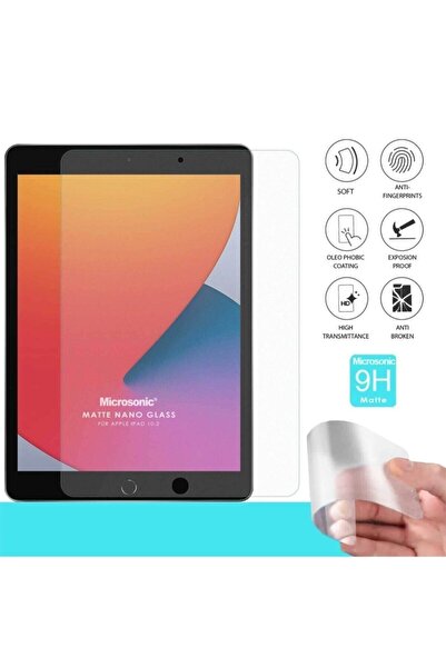 piblue ابل ايباد 10.2 بوصة 7الجيل (a2197-a2200-a2198) واقي شاشة زجاجي نانو غي...