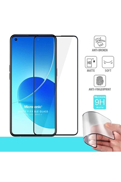 piblue واقي شاشة مرن من السيراميك غير اللامع لهاتف اوبو رينو 6 4 جي باللون ال...