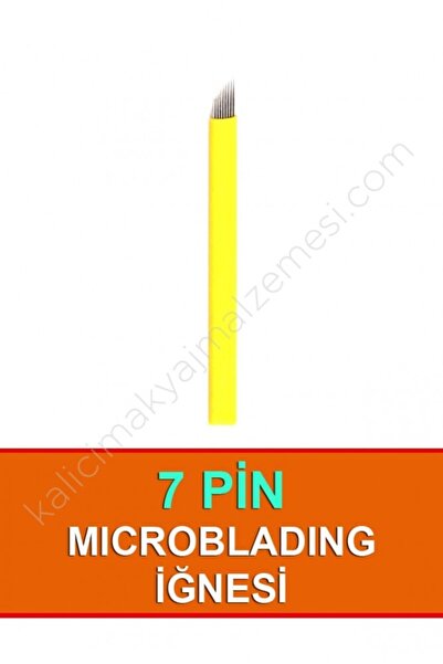 Microblading Iğnesi 7 Li - 10 Adet Gönderilir