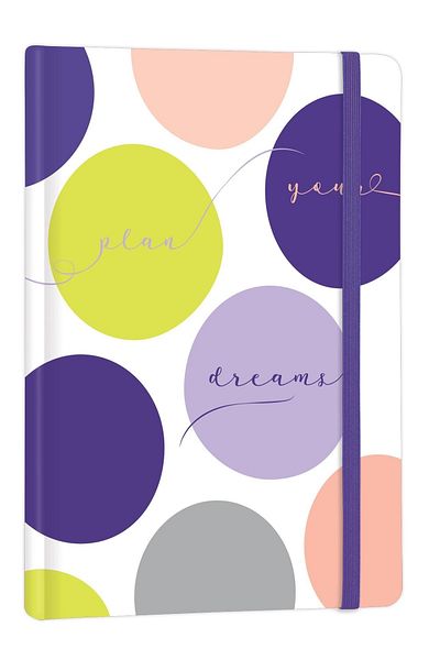 Victoria's Journals Venzi Art Hard Cover Vegan Leather 192 Sheets A5 80gr.Dotted Notebook