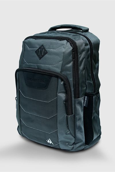 fao polo Gray Color Large Size School with Special Laptop Compartment ( Primary, Secondary, High School Teaching, University ) Backpack