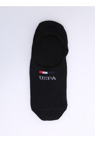U.S. Polo Assn. Мъжки черни чорапи - A081sz013.Microearl