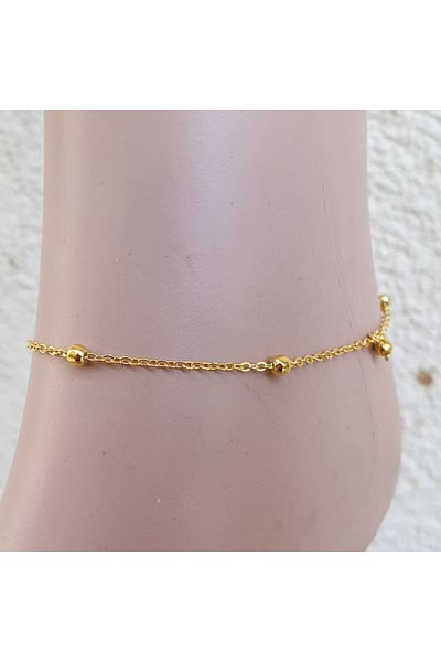 Gold best sale color anklets