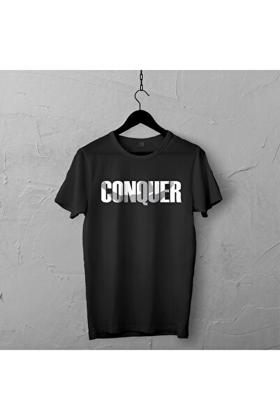 Babee Conquer (arnold) Σχεδιασμένο μπλουζάκι Unisex Prime, δεν ξεθωριάζει, ρα...
