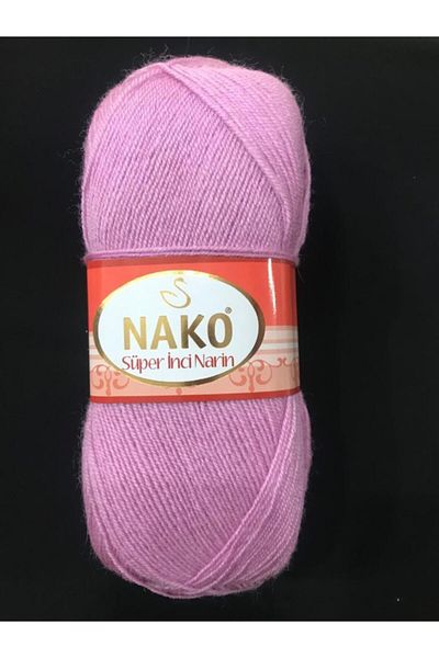 NAKO Ροζ Super Pearl Delicate Πλεκτό νήμα 10707
