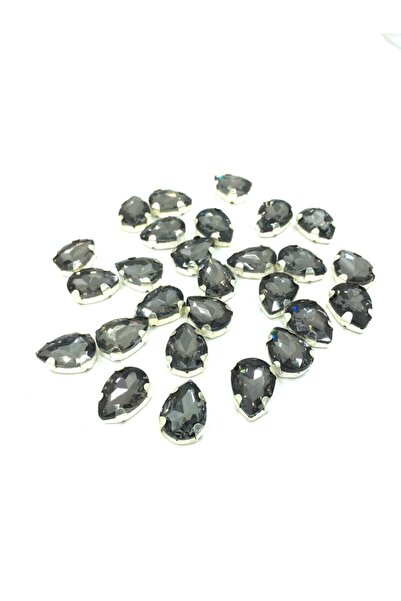 13x18 (1.8cm) Case Standing Drop Glass Stone Gray 10 pcs