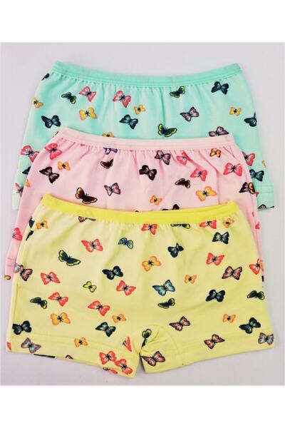 ADN Underwear Boxer galbeni pentru fete 3 piese