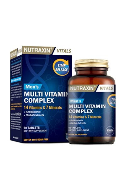 Nutraxin Multivitamin & Mineral Complex For Men 60