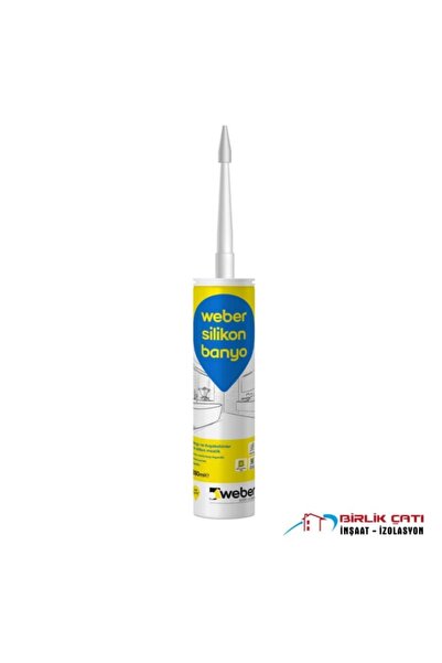 WEBER Silikon Banyo Şeffaf 280 ml