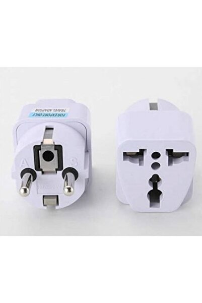 ATAELEKTRONİK Universal Fiş Priz Çevirici Usa Ve Ingiliz Türk  Seyahat Adaptör