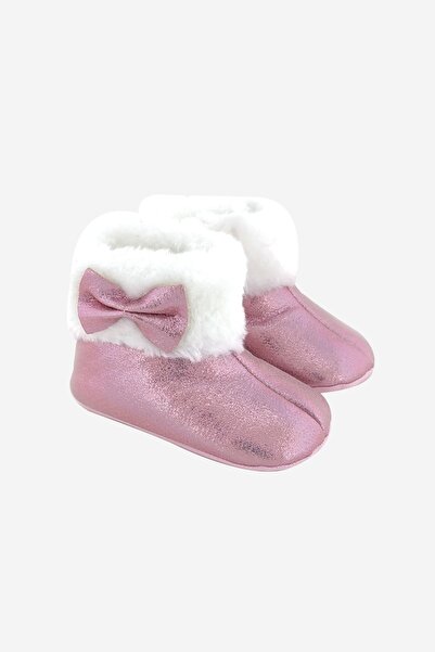 Funny Baby Furry, Glitter and Bow Baby Booties