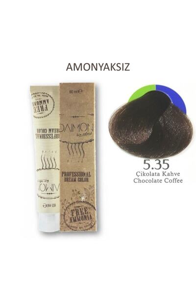 DAIMON Fa Amonyaksız Saç Boyası 5.35 Çikolata Kahve