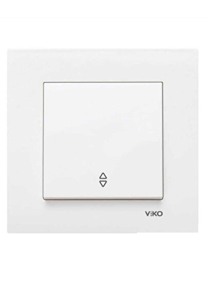 VİKO Beyaz Karre Vavien Çerçeve Dahil