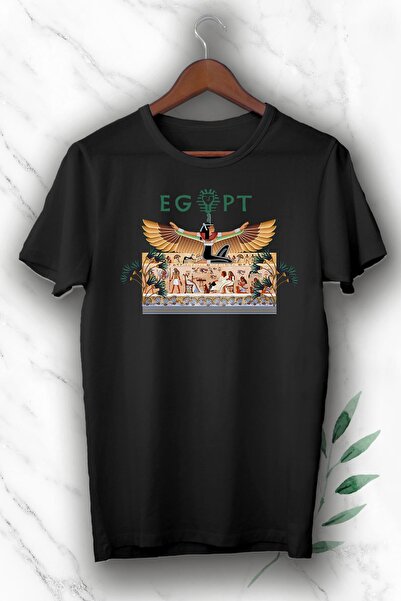 perseusshopping Μπλουζάκι Unisex Μαύρο Αρχαίο Αίγυπτο Φαραώ