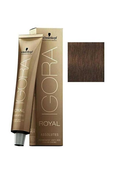 Igora Igora Royal Absolutes Saç Boyası 6-07 Koyu Kumral Doğal Bakır 60 ml 404...