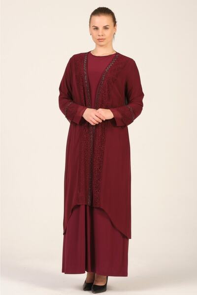 Aydoğan Women's Plus Size Evening Dress