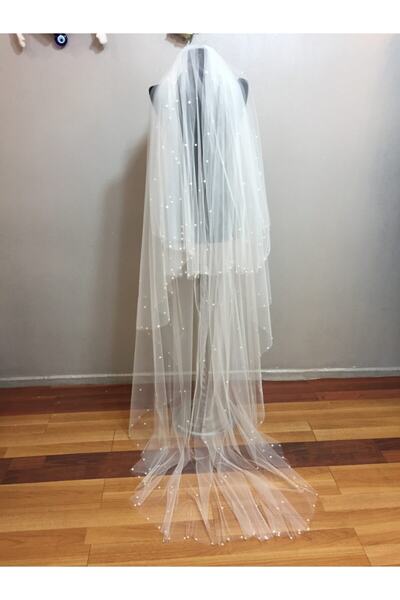 Nevin Gelinlik Women's White Veil