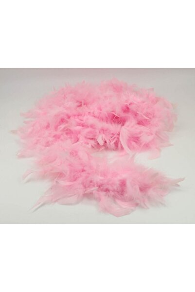 Aker Hediyelik Bebe Pembe Otriş Tüyü 2 Yard 60gr Kaz Tüyü Krem Otriş Tüyler – Diğer Parti Malzemeleri