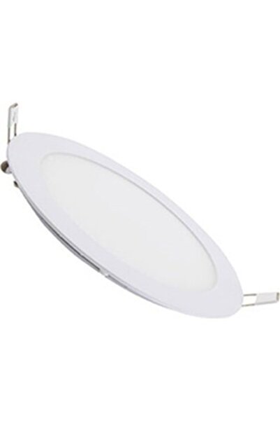 Fujika 12w Sıva Altı Yuvarlak Panel Led Armatür 3000k Sarı