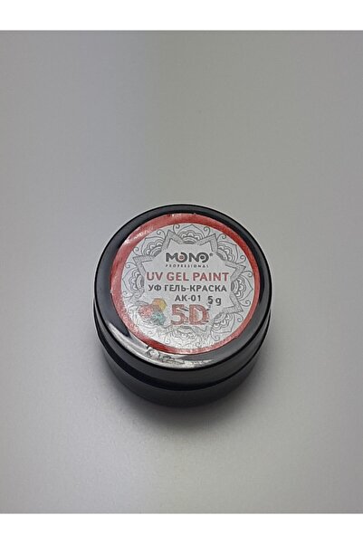 MONO Kalıcı Beyaz Oje Tırnak Tasarım Boyası 5 gr