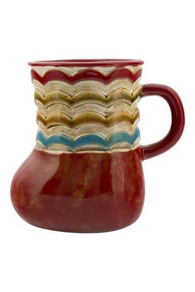 Vitale Claret Red Ceramic Slim Vase - Ak.Fu0029
