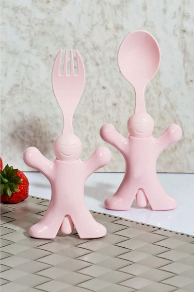Bayev Child Figured Feeding Spoon and Fork