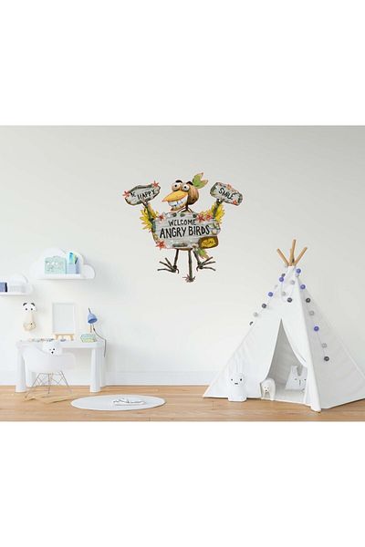 Sepet Yıldızı Autocolant decorativ Angry Bird - Perete