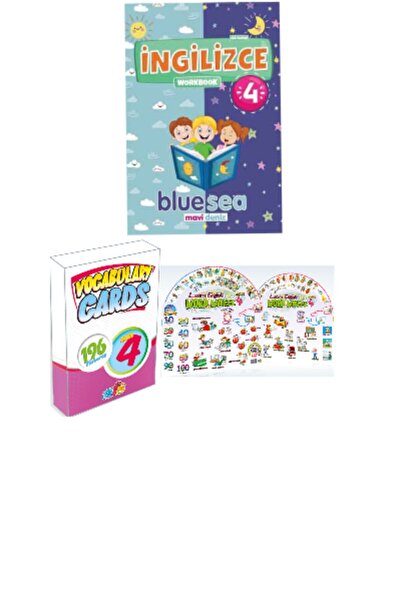 Afs Yayıncılık 4. Sınıf İngilizce Workbook Kelime Çarkı Hediye Kelime Kartı Hediye