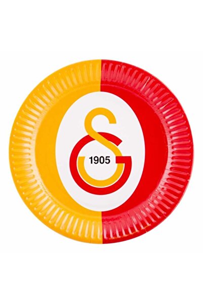 Genel Markalar Nedi 23 Cm Karton Tabak Lisanslı 8 Li Galatasaray Gs1409