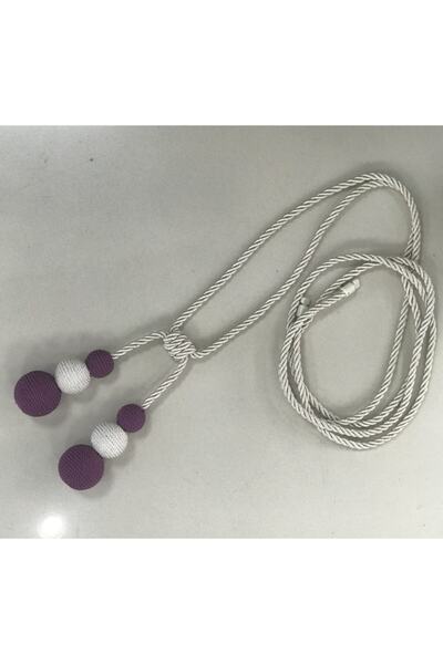 Turkuaz Perde Fon Perde Bağlama Kolu