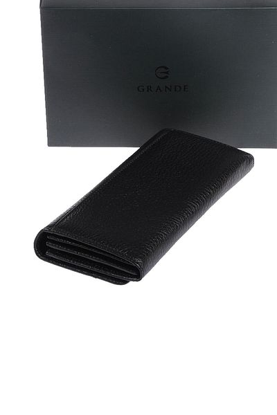 Grande Genuine Leather Women's Wallet Black 2615