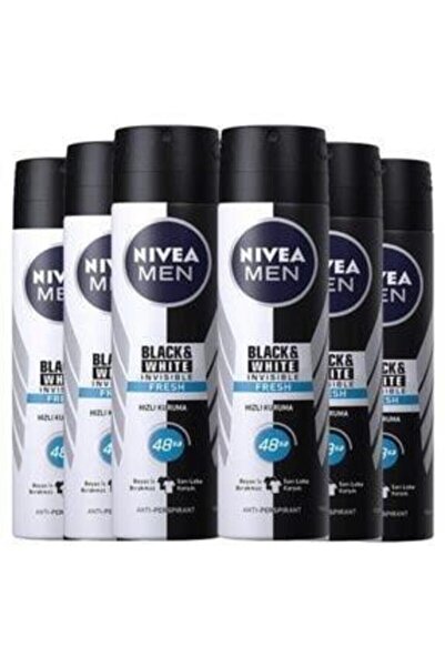 NIVEA Int Nıvea Deo Bay 150 ml Fresh Inv B&w X6