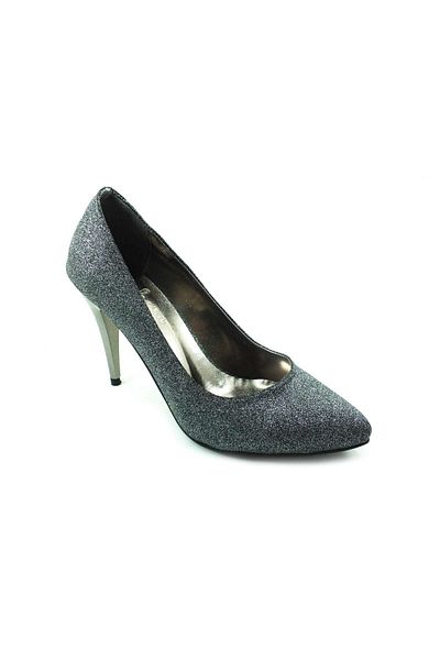 Çarıkçım Pantofi de damă cu toc - platină-argintiu - 700