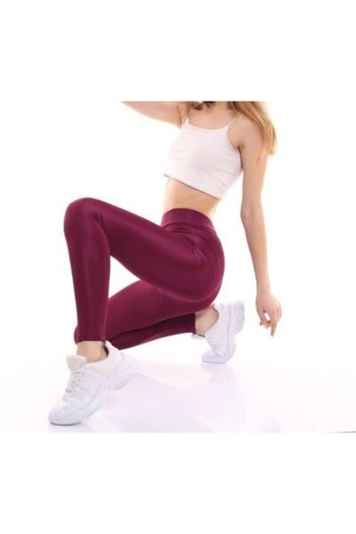 Modaruba Colanți de damă cu talie înaltă cireș - Casual și sport, Disco străl...