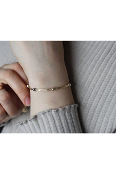 Güler Kuyumculuk 14 Ayar Altın Dorika Toplu İtalyan Kazze Bileklik