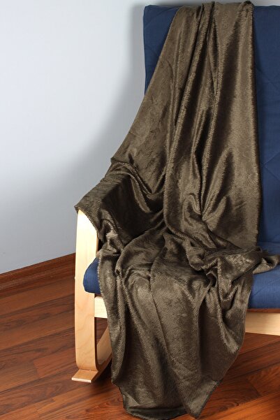 Bc Home Peluş Kısa Tüy Koltuk Şalı - Yeşil