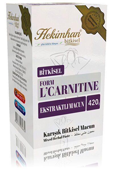 Hekimhan Ayzer Aktar Bitkisel Form L'carnitine Macun 420 Gr