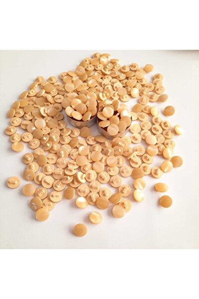 canan dizayn Κουμπί από μαργαριτάρι σε ανοιχτό μπεζ χρώμα 12 χιλιοστών (25 ΤΕΜ)