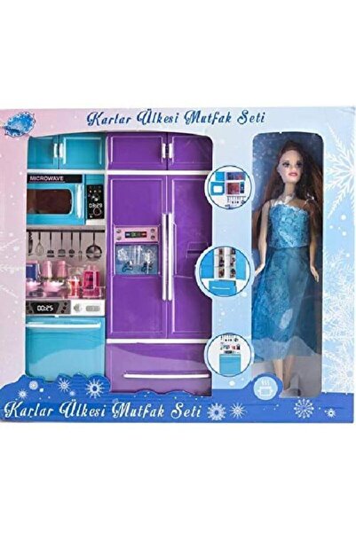 Genel Markalar Kız Çocuk Karlar Ülkesi Mutfak Seti