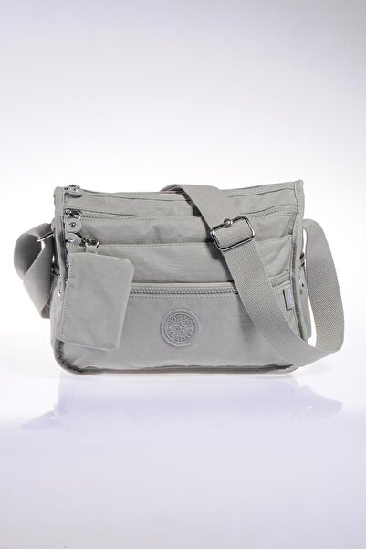 SMART BAGS Smb1128-0083 حقيبة كروس نسائية باللون الرمادي الجليدي