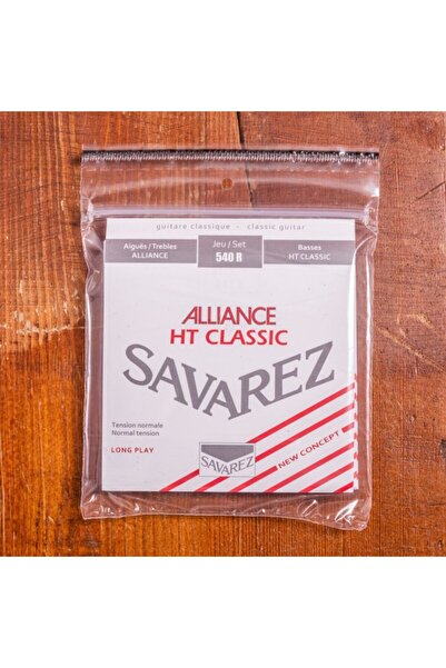 Savarez 540r Alliance Normal Tension Classic Rouge Klasik Gitar Teli
