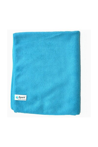 Spark (12 ADET) Spark 2310 Mikrofiber Havlu Genel Temizlik Bezi 50x60 cm. Turkuaz