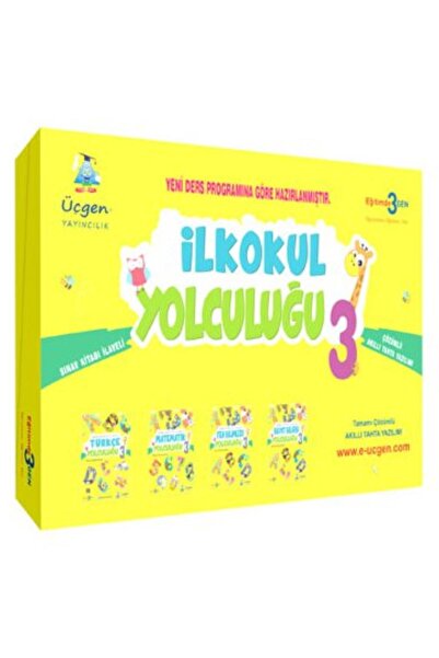 Üçgen Yayıncılık 3. Sınıf İlkokul Yolculuğu Seti / Kolektif / Üçgen Yayıncılı...
