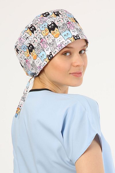 Owlet Medikal Fancy Cats Surgical Bonnet