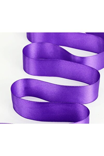 Aker Hediyelik Panglică din satin violet 3cm 10m Panglică din satin roșu – Panglică din satin de 3cm – Panglică