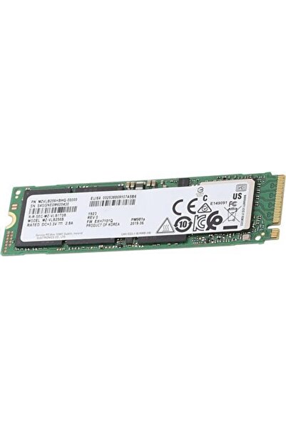 Samsung Mz-vlb256b Pm981a M.2 256gb (3500/3000MB/S) Pcıe Nvme Ssd Disk Kutusu...