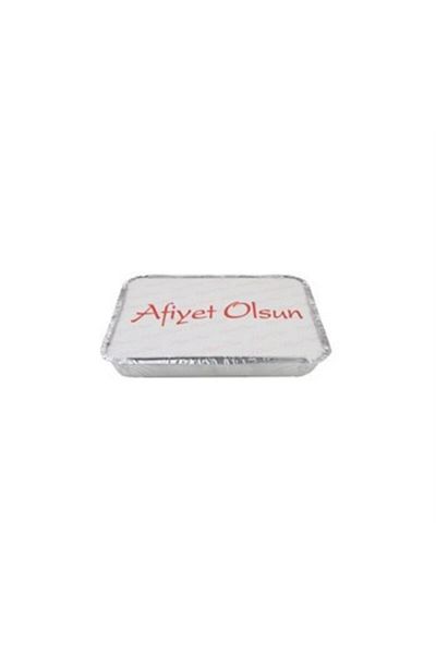 sinanlı Aluminum 1500 Gr Container + Lid 100 Pack