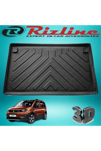 Rizline Peugeot Rifter 3d Bagaj Havuzu Paspası 2019 Sonrası