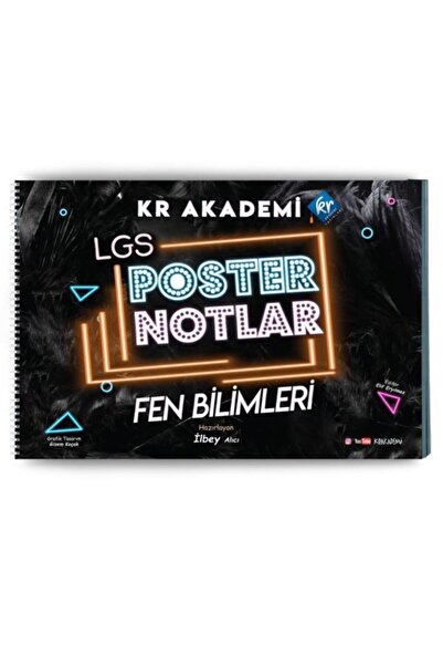 KR Akademi Yayınları 8. Sınıf Lgs Fen Bilimleri Poster Notları